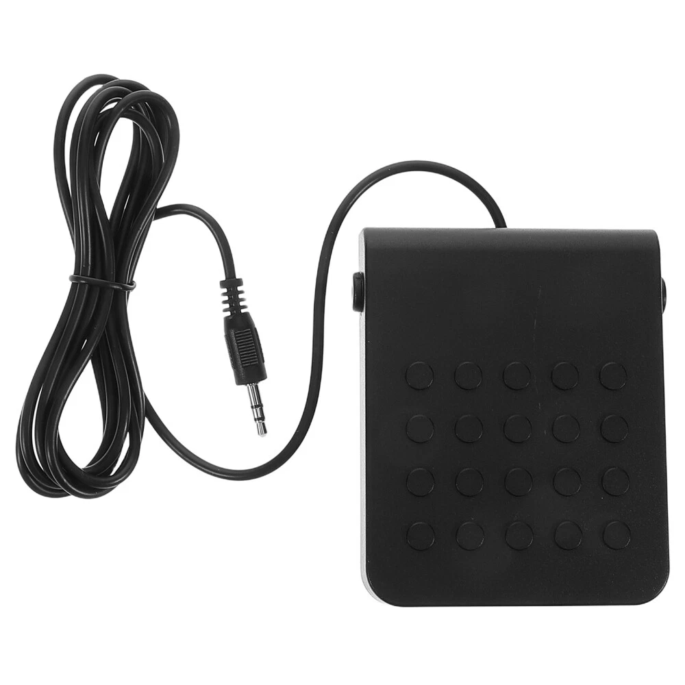 Gambar produk GOOJODOQ Pedal Sustain Damper Piano Keyboard Controller MIDI 3.5mm - PL-01B