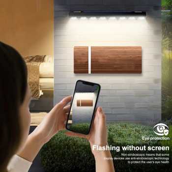Gambar produk FEIMEI Lampu Dinding Hias Outdoor Solar Warm White Waterproof IP65 - FM-65