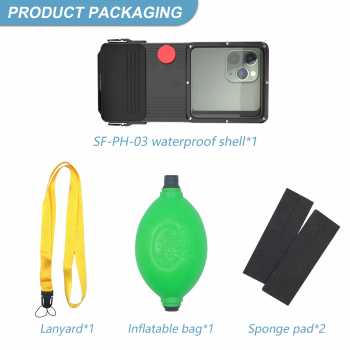 Gambar produk Seafrog Smartphone Universal Waterproof Case 15M for Android iPhone - SF-PH-03