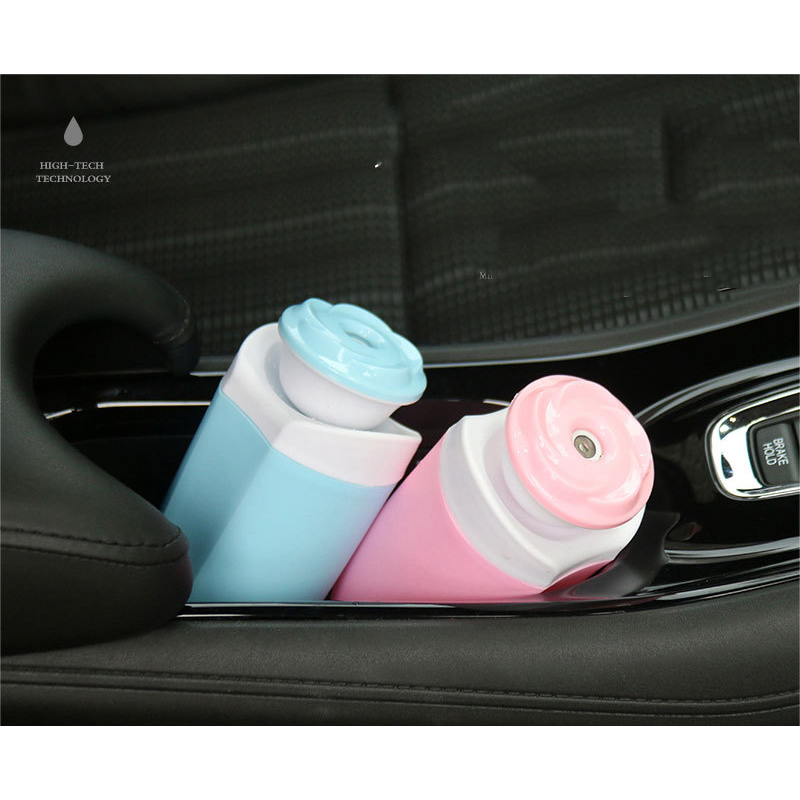 Gambar produk Taffware Air Humidifier Mini Car Home Ultrasonic Flower Style 250ml - MX-001