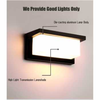 Gambar produk GAVT Lampu Dinding Aluminium Waterproof Warm White 18W - OWL05
