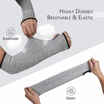 Gambar produk LAIMALA Manset Sarung Lengan Tahan Gores Anti Cutting 46cm 1 PCS - LM237