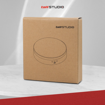 Gambar produk TaffSTUDIO Alas Putar Fotografi Rotating Display Mirror Base Remote 13.5cm - QM0104710