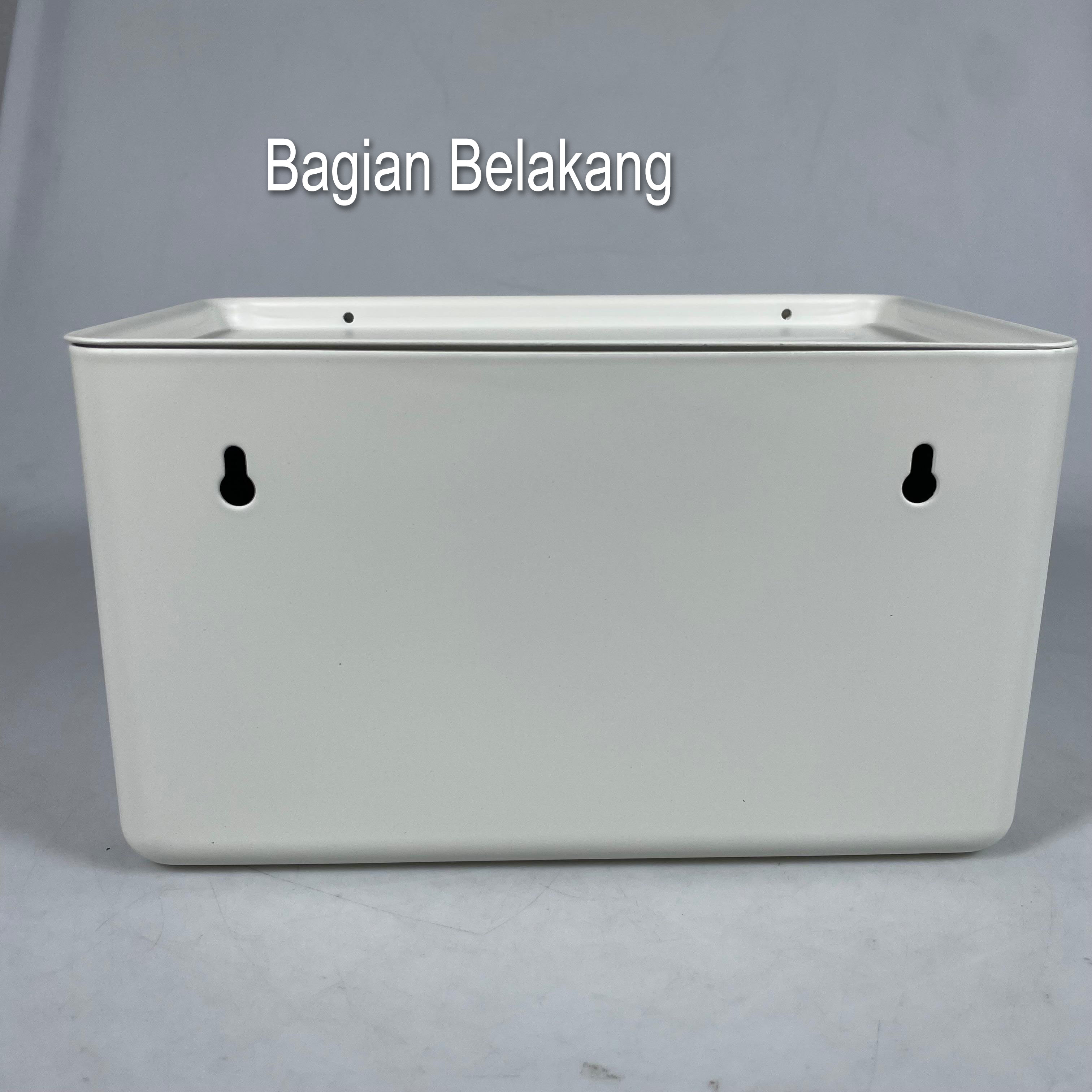 Gambar produk YIN Kotak Tisu Kamar Mandi Space Aluminium Perforation Free - Y-21