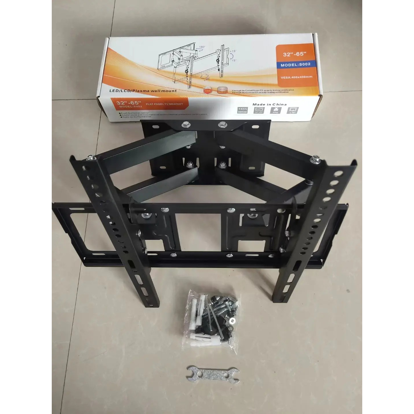 Gambar produk JUSHIJIA Bracket TV Telescopic VESA 400 x 400 for 32-65 Inch TV - S002