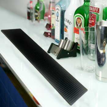 Gambar produk TAIYANG Bar Mat Rubber Spill Proof Anti Slip Tatakan Gelas Alas Meja 60x15cm - TY3
