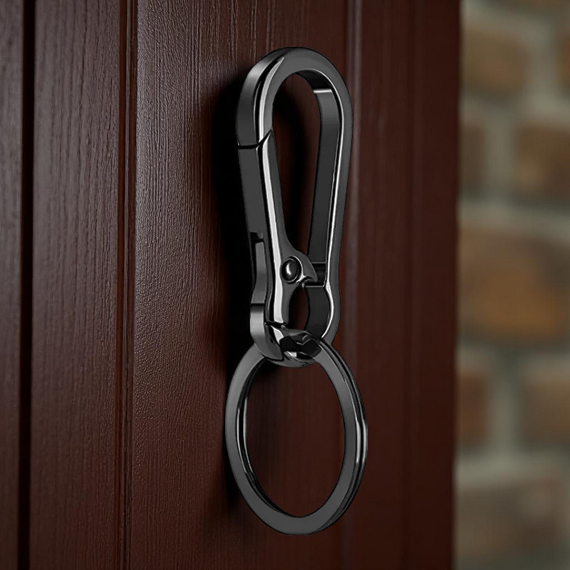 Gambar produk Bombon Gantungan Kunci Multifunctional Carabiner Keychain Zinc Alloy - INU67