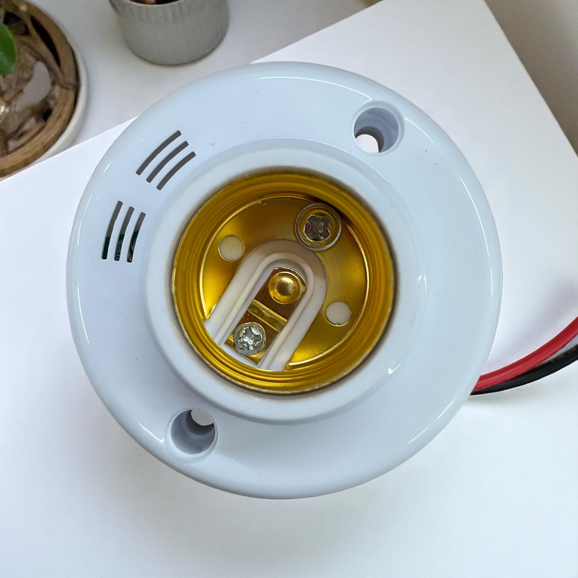 Gambar produk ASLEA Fitting Lampu LED Sensor Suara Sound Control Socket E27 220V 40W - YX-525