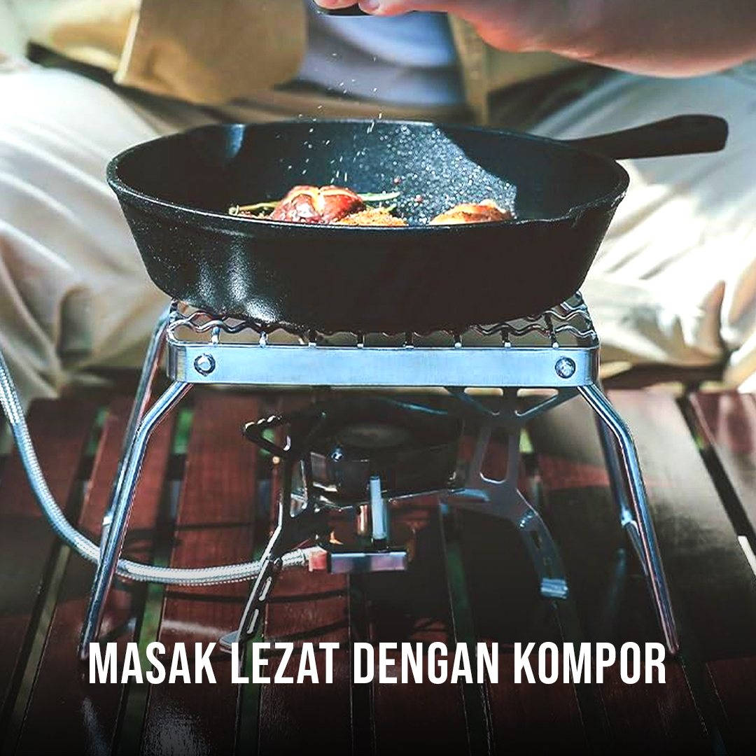 Gambar produk Dikecloud Jaring Panggangan Lipat Foldable Grill Net Stainless Steel - DK13