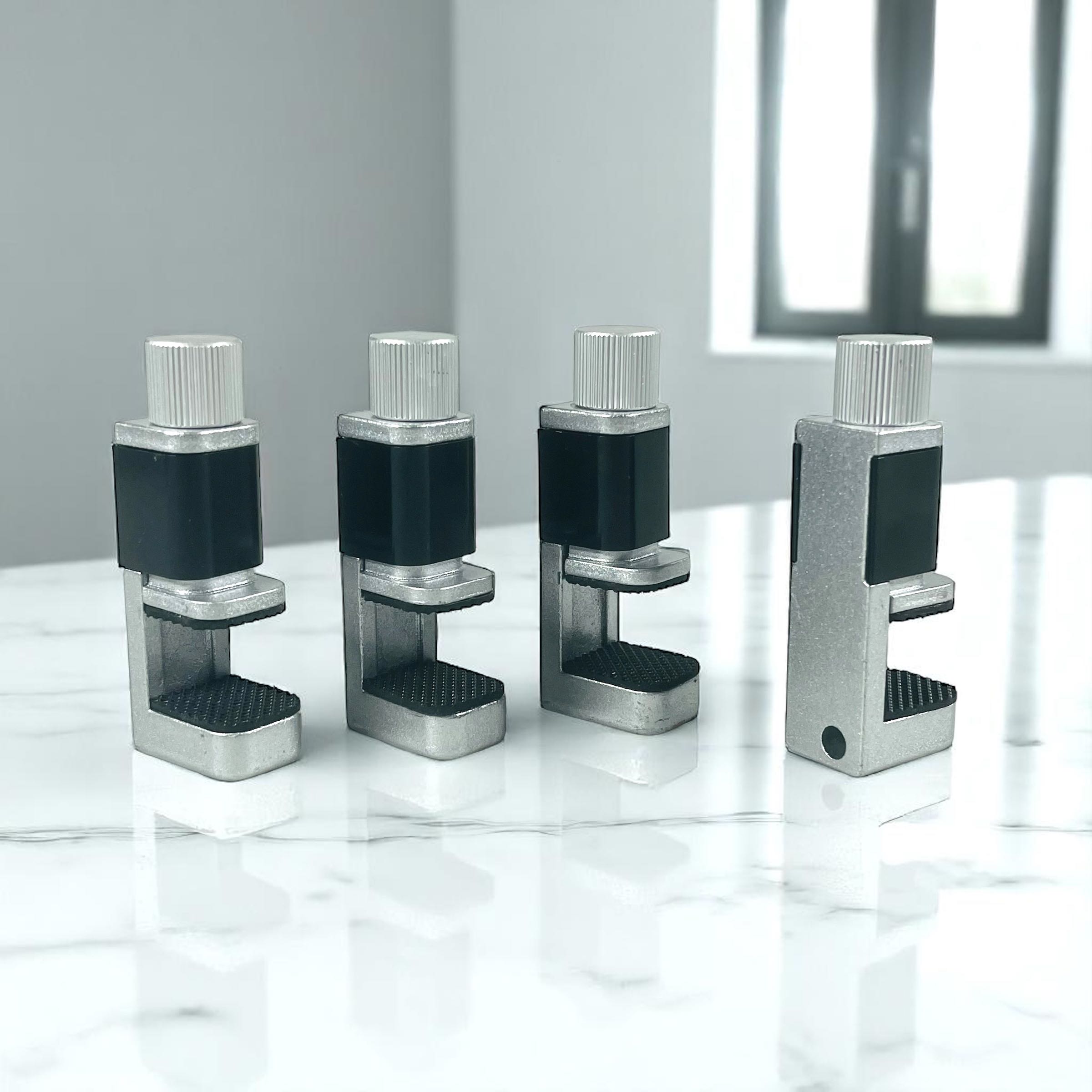 Gambar produk CLAMPOD Alat Reparasi Layar Smartphone Fixture Clamp Aluminium 4 PCS - TG-4000