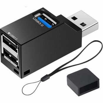 Gambar produk Unitek Mini Super Speed USB 3.0 Hub 3 Port - Y-2153