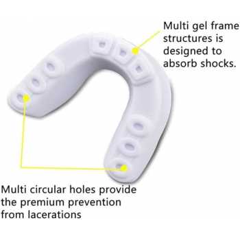 Gambar produk LINKO Pelindung Mulut Gigi Sport Mouthguard Gumshield Boxing - 003