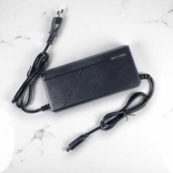 Gambar produk YYHQ Adaptor Charger Baterai Skuter Sepeda Listrik Plug DC 54.6V 2A - 48V2A