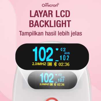 Gambar produk TaffOmicron Fetal Doppler Deteksi Jantung Janin Heart Rate Monitor - YM-2T8