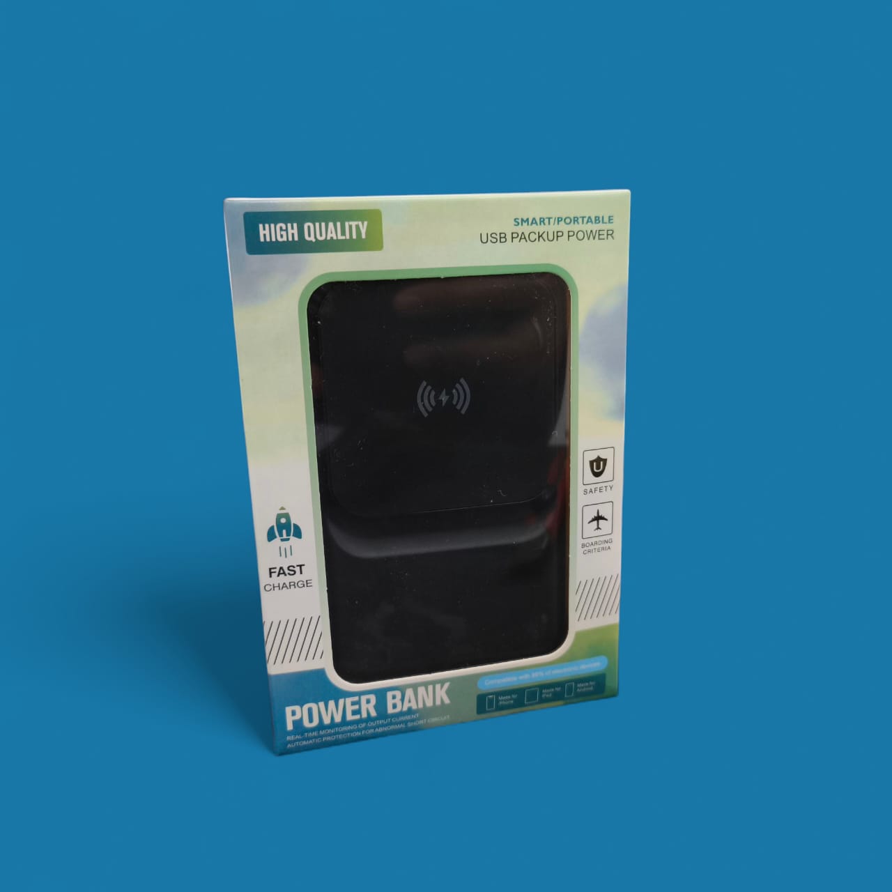 Gambar produk NYLO Power Bank 10000mAh Wireless Magnetic 3in1 Cable USB Type C 22.5W - HT-WO10