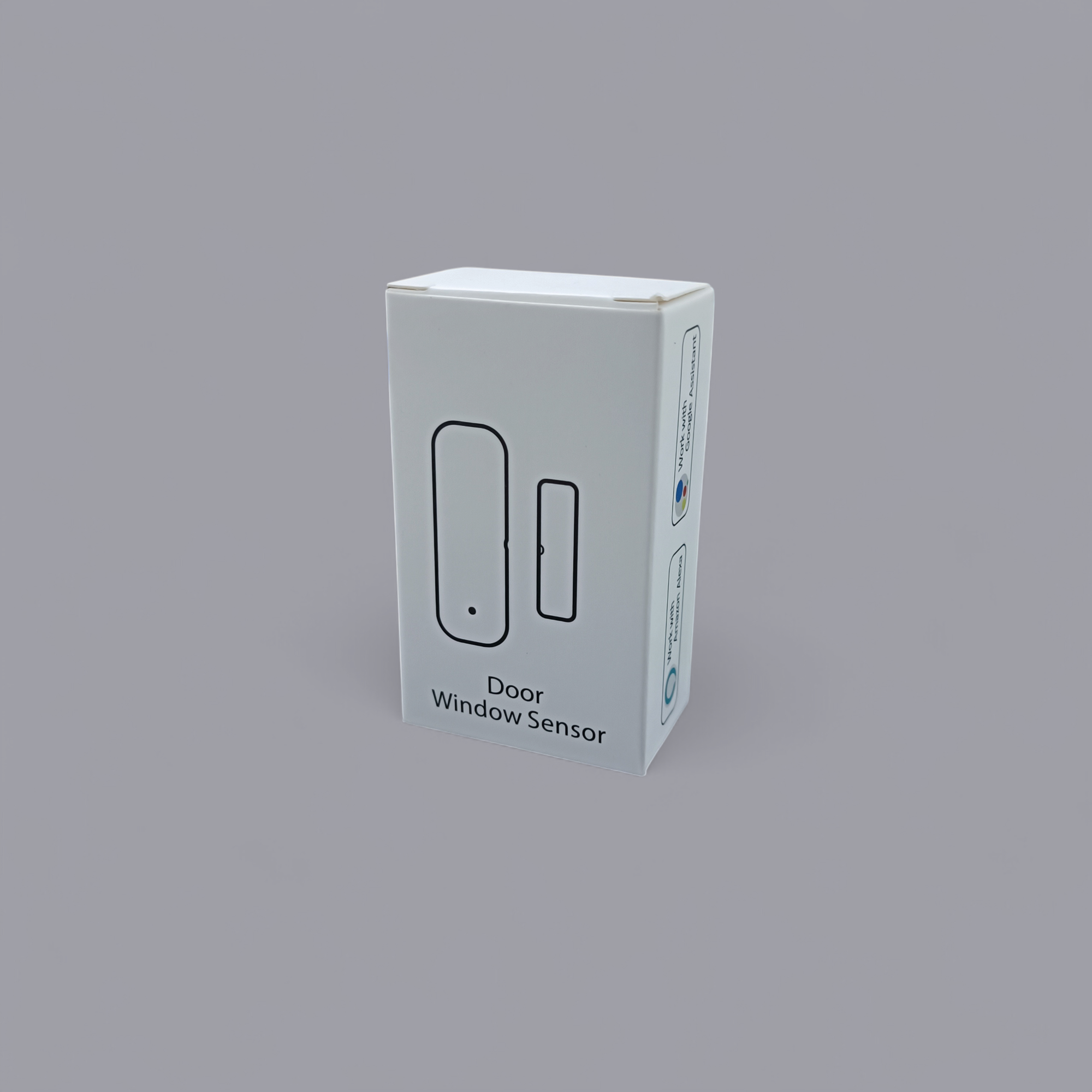 Gambar produk Aubess Sensor Pintu Jendela ZigBee Tuya Smart Wireless Detector - AU24