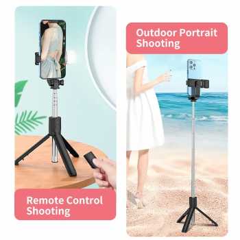 Gambar produk GWDRO Tripod HP Tongsis Monopod Portable Wireless Bluetooth Remote - GD089