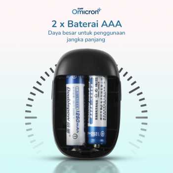 Gambar produk TaffOmicron Fingertip Pulse Oximeter Alat Ukur Saturasi Oksigen Darah - SMH-01