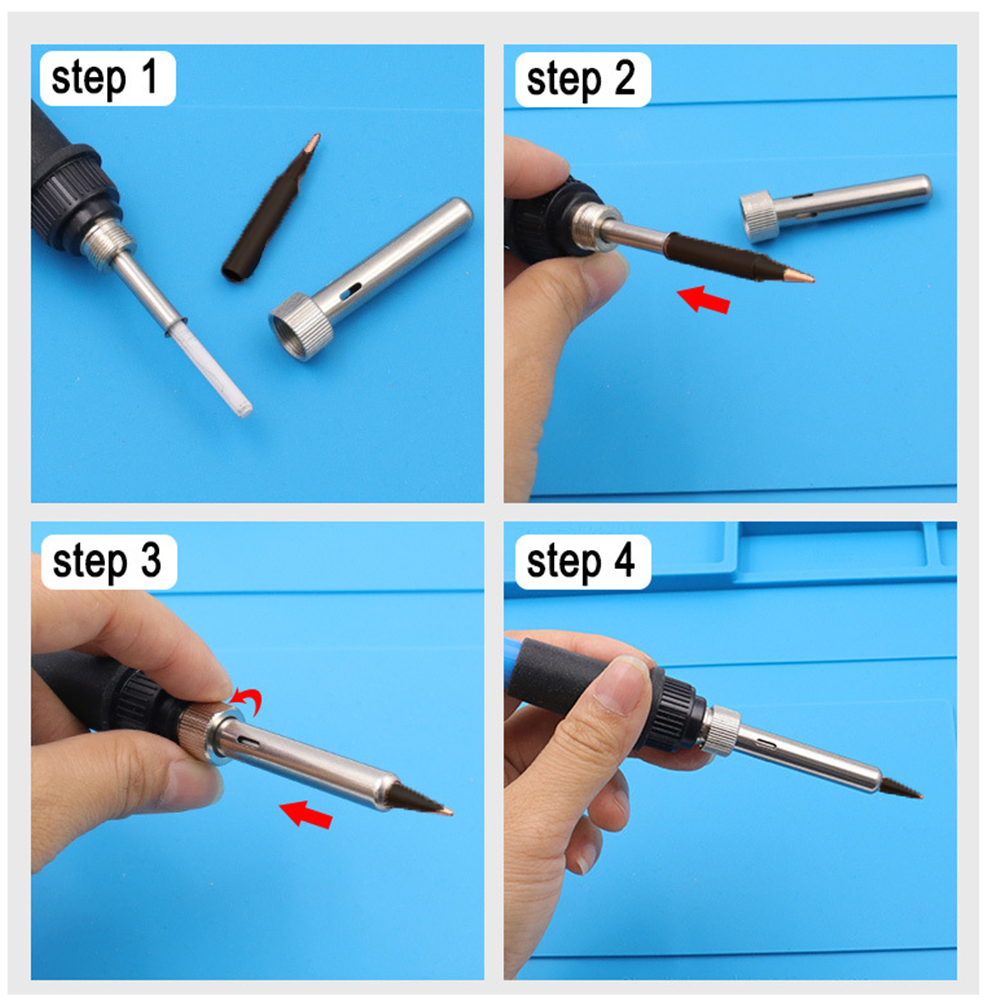 Gambar produk JCD Set Mata Solder Station Tool Iron Tip 900M-T 5 PCS - JC16