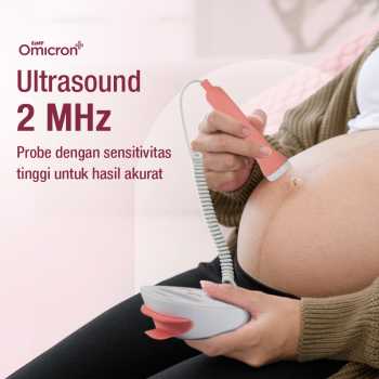 Gambar produk TaffOmicron Fetal Doppler Deteksi Jantung Janin Heart Rate Monitor - YM-2T8