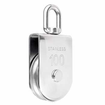 Gambar produk Mayrise Katrol Kerekan Swivel Pulley Stainless Steel Single Wheel M100