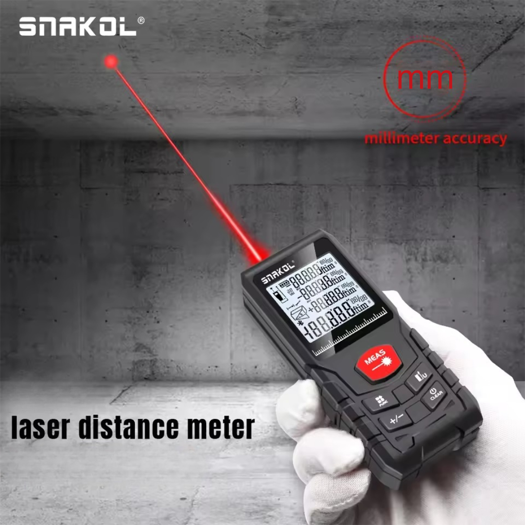Gambar produk SNAKOL Pengukur Jarak Laser Range Finder Portable Waterproof 50M SK-50 - SK