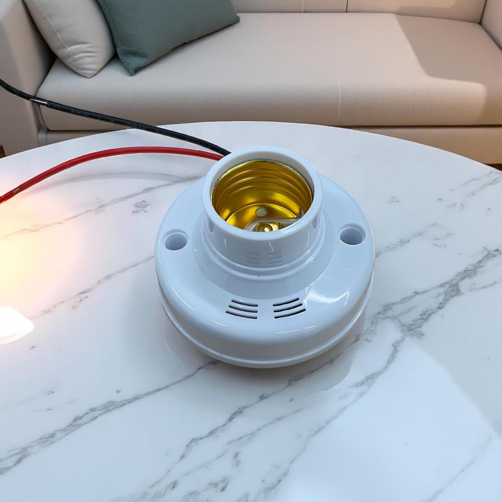 Gambar produk ASLEA Fitting Lampu LED Sensor Suara Sound Control Socket E27 220V 40W - YX-525
