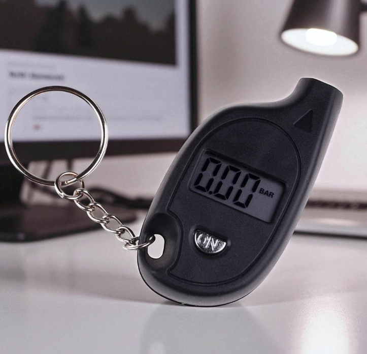 Gambar produk Elistooop Pengukur Tekanan Ban Mobil Digital Tire Pressure Gauge LCD - 0069
