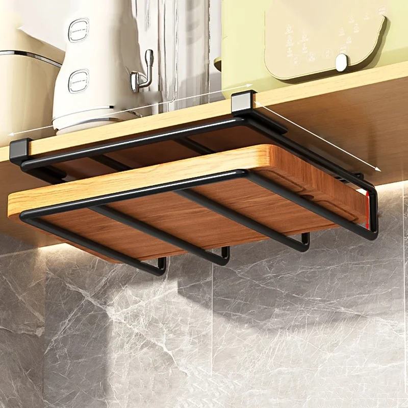 Gambar produk ZTONG Rak Gantung Dapur Stainless Steel Cabinet Shelf Non Perforated - Z-25