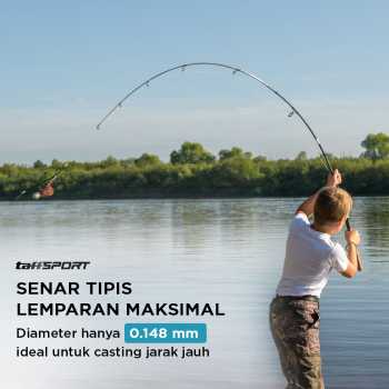 Gambar produk TaffSPORT Senar Tali Pancing 4 Braided Fishing Line Strong PE 300M 0.8 - DM3