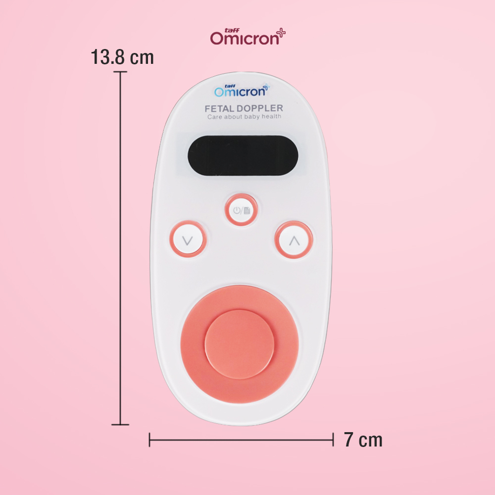 Gambar produk TaffOmicron Fetal Doppler Deteksi Jantung Janin Heart Rate Monitor - YM-2T8