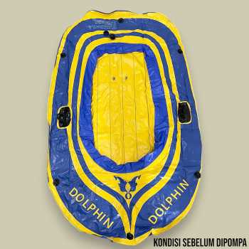 Gambar produk DOLPHIN Perahu Karet Mancing Inflatable Fishing Boat 2 Person - XC713
