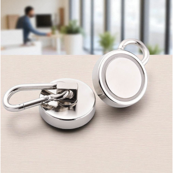 Gambar produk Taffware Magnet Gantungan Serbaguna Carabiner Hook Neodymium 46kg - L36