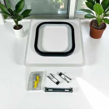 Gambar produk ELCONTALL Lampu Plafon LED Ceiling Light 3 Color 24W Square - EC01