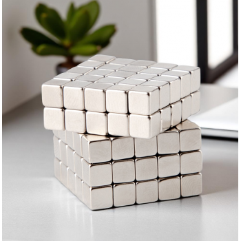 Gambar produk Yue Strong Neodymium Magnet NdFeB N35 5x5x5mm 60 PCS - INU71