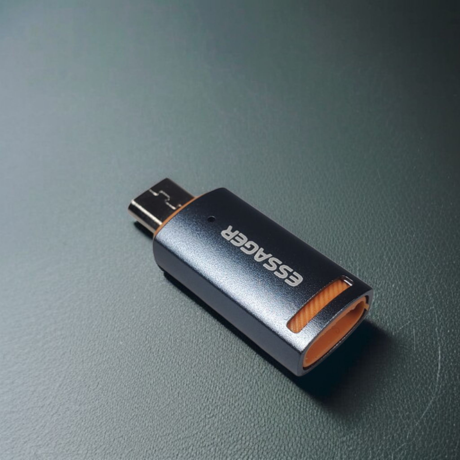 Gambar produk ESSAGER OTG Type C to Micro USB Adapter Converter Fast Charging 3A - EZJCM-LK0G-P