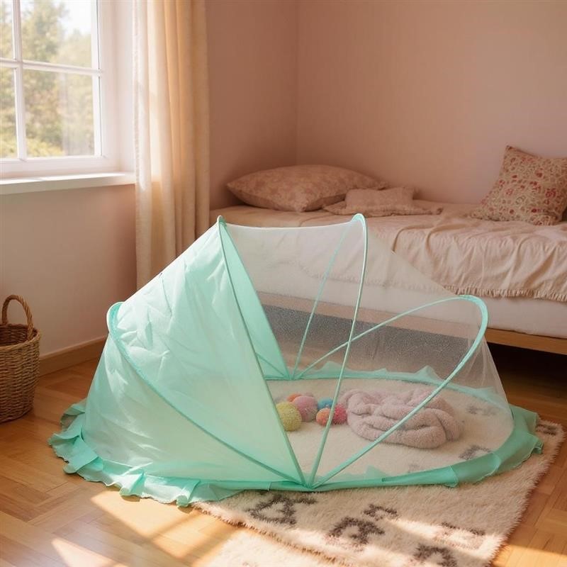 Gambar produk BABYCR Jaring Anti Nyamuk Bayi Baby Crib Mosquito Net Foldable - BB2