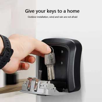 Gambar produk SAFEY Kotak Brankas Safety Lock Box 4 Digit Password with Knob - SF-95