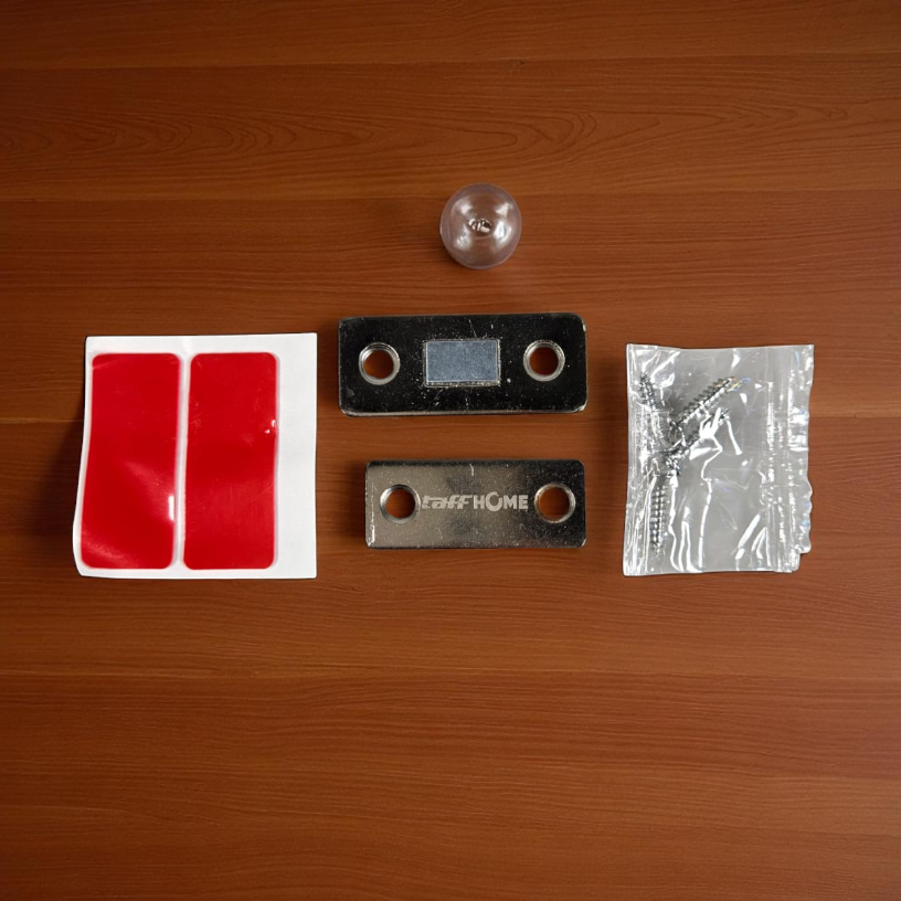 Gambar produk TaffHOME Penahan Pintu Magnetic Cabinet Door Stop Catches Closer - DS-08