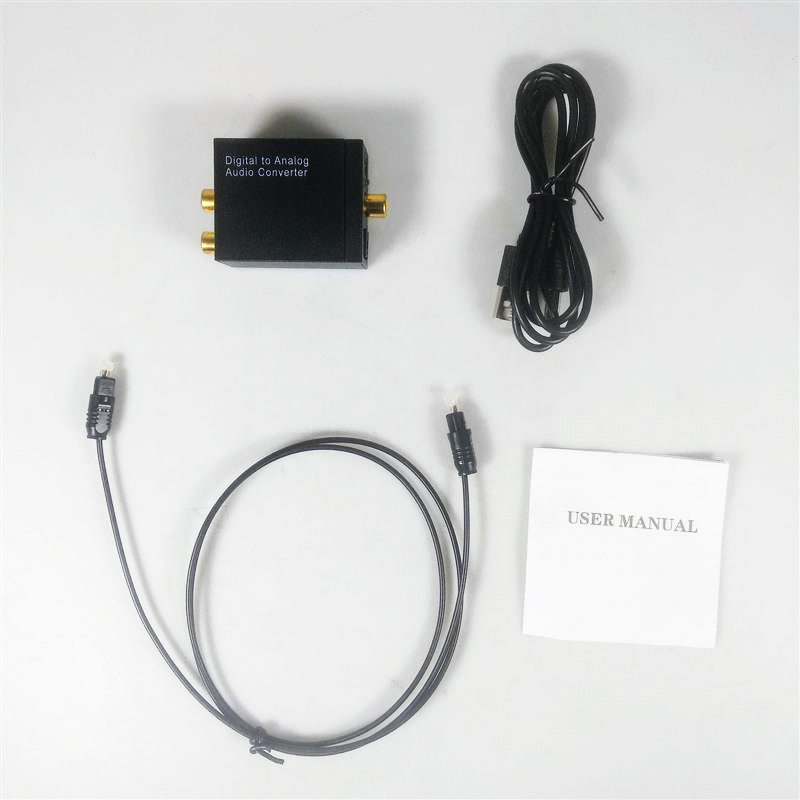 Gambar produk GRWIBEOU Konverter Audio Digital to Analog Coaxial Toslink ke RCA