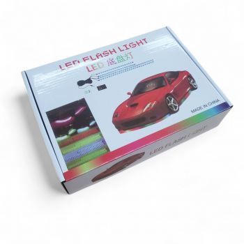 Gambar produk JIAMEN Lampu LED Strip RGB Mobil 90 dan 120cm 4 PCS with Remote - JIA4