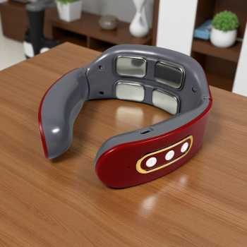 Gambar produk HAILICARE Alat Pijat Leher Elektrik TENS 9 Mode USB - JT-808