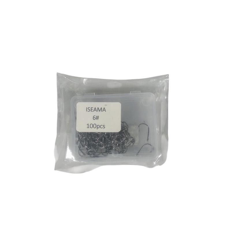 Gambar produk ISEAMA Kail Pancing Ikan Fishing Hook Barbed Carp Tackle No 6 - IS300