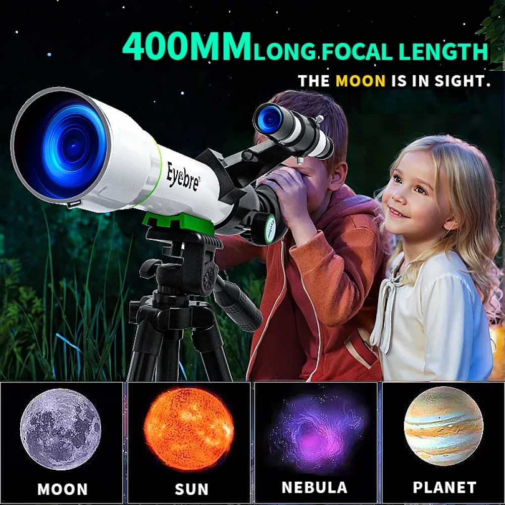 Eyebre Teleskop Teropong Bintang Space Astronomical 200x50mm - 50TZ Gambar produk Eyebre Teleskop Teropong Bintang Space Astronomical 200x50mm - 50TZ