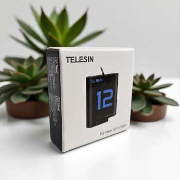 Gambar produk TELESIN Baterai Kamera GoPro Hero 9/10/11/12 Rechargeable 1750mAh - S0-ECB-02-TGP
