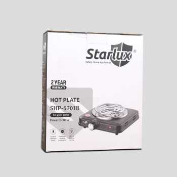 Gambar produk STARLUX Kompor Listrik 1 Tungku Mini Portable Coil Hot Plate 1000W - SHP-5701B