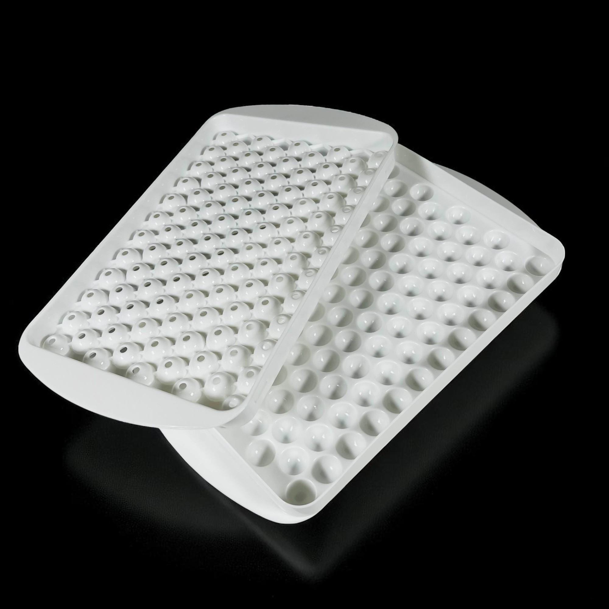 Gambar produk Coky Cetakan Es Batu Jelly Bulat 104 Grid Ice Cube Tray BPA Free - INU77