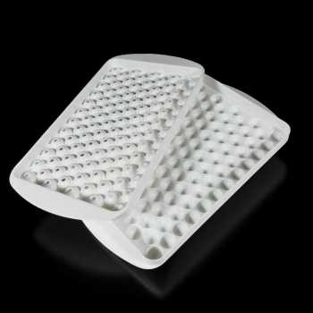 Gambar produk Coky Cetakan Es Batu Jelly Bulat 104 Grid Ice Cube Tray BPA Free - INU77
