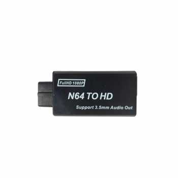 Gambar produk DISOUR Adapter N64 to HDMI Converter SNES NGC 3.5mm Audio 1080P - DS-64