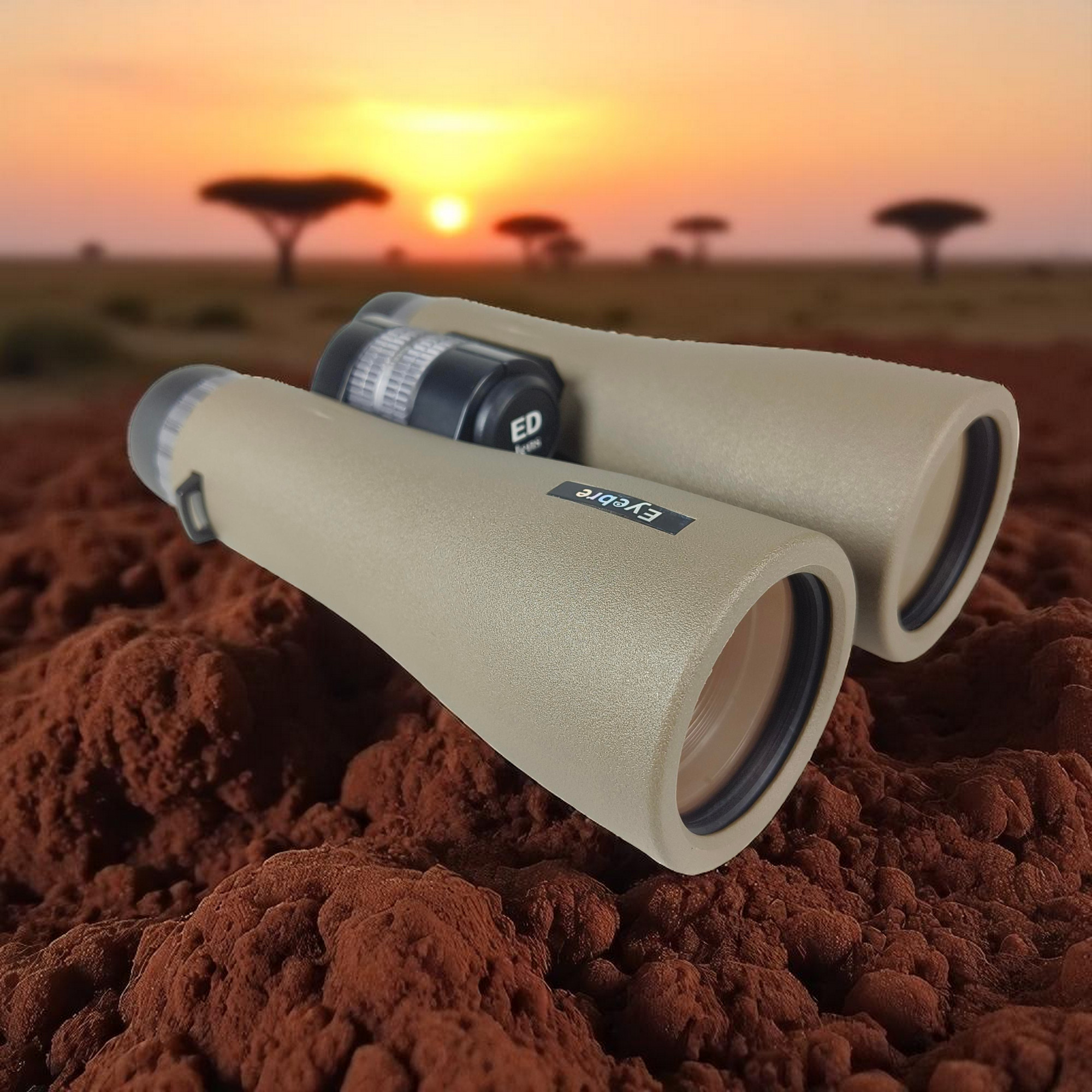 Gambar produk Eyebre Teropong Binoculars BAK4 Lens Roof Prism ED Glass 12x50 Zoom - R1250-T23